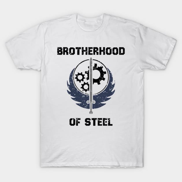 Brotherhood of Steel T-Shirt by selmaeelsharon